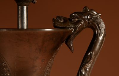 Impressive Japanese Bronze Table Lamp Meiji Period 1868-1912 Japanese Bronze Antique Lighting 11