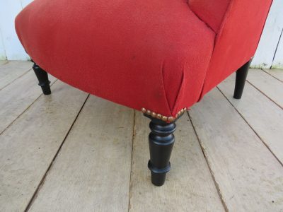 Antique French Napoleon III Armchair - Image 4