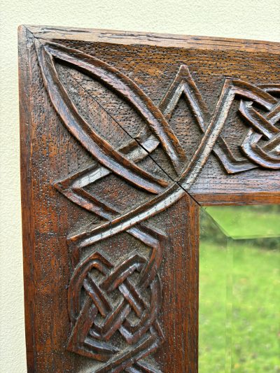 Pair of Arts & Crafts Celtic Knot Mirrors antique mirrors Antique Mirrors 8