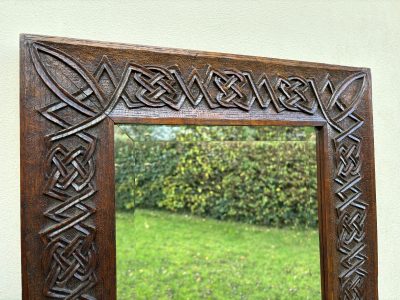 Pair of Arts & Crafts Celtic Knot Mirrors antique mirrors Antique Mirrors 9