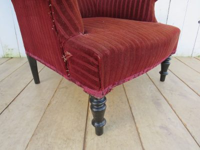 Antique French Napoleon III Armchair - Image 4