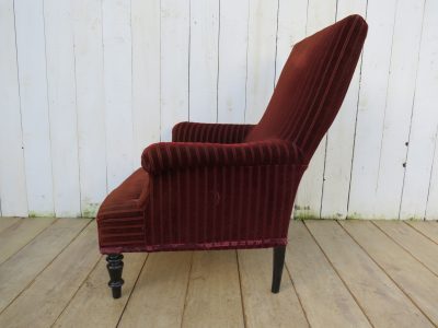 Antique French Napoleon III Armchair Antique Chairs 7