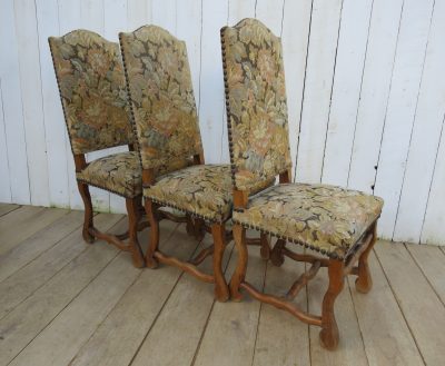 Set Of Six Os De Mouton Dining Chairs Antique Chairs 9