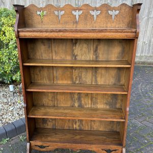 Arts & Crafts Oak Bookcase Arts & Crafts Antique Bookcases