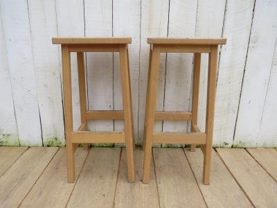 Tall Pair Of Vintage Bar Stools Antique Stools 6