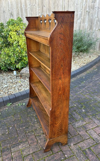 Arts & Crafts Oak Bookcase Arts & Crafts Antique Bookcases 8