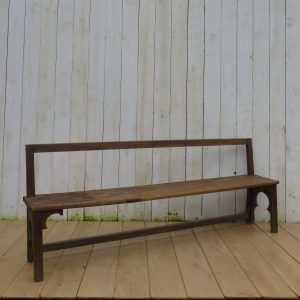 Antique French Oak Hall Bench Antique Benches