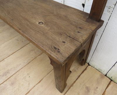 Antique French Oak Hall Bench Antique Benches 8