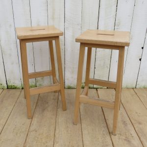 Tall Pair Of Vintage Bar Stools Antique Stools