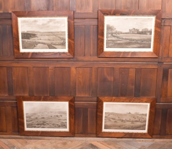 Set Of Four Rosewood G.D. Giles Prints SAI2036 Antique Art 18