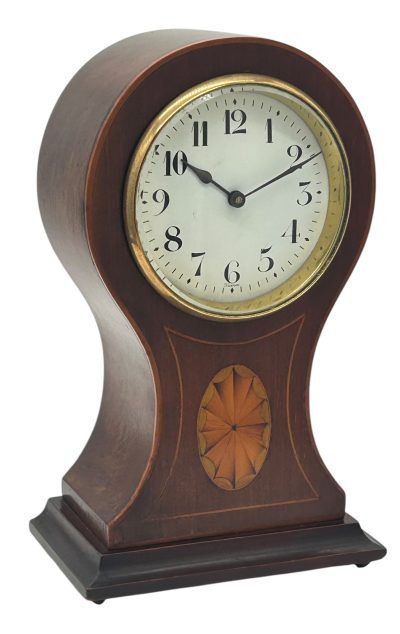 Lovely Edwardian Balloon Shape Mantel Clock – ca 1905 French mantel clock Antique Clocks 4