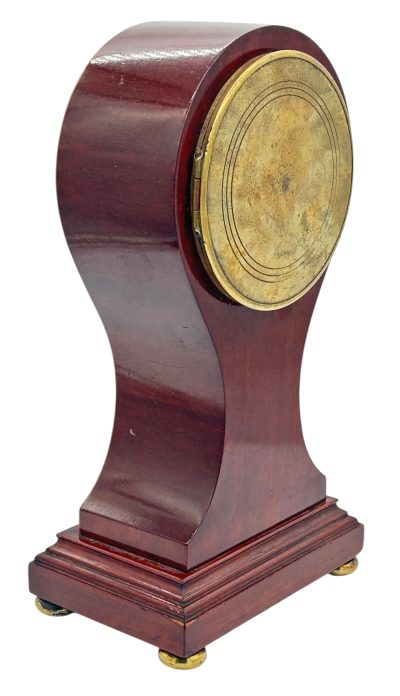 Awesome Edwardian balloon shaped mantel clock – ca 1905 French mantel clock Antique Clocks 5