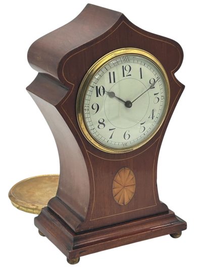 Fantastic Edwardian Art nouveau Tulip shape Mantel Clock – ca 1905 Mantel Clock Antique Clocks 5