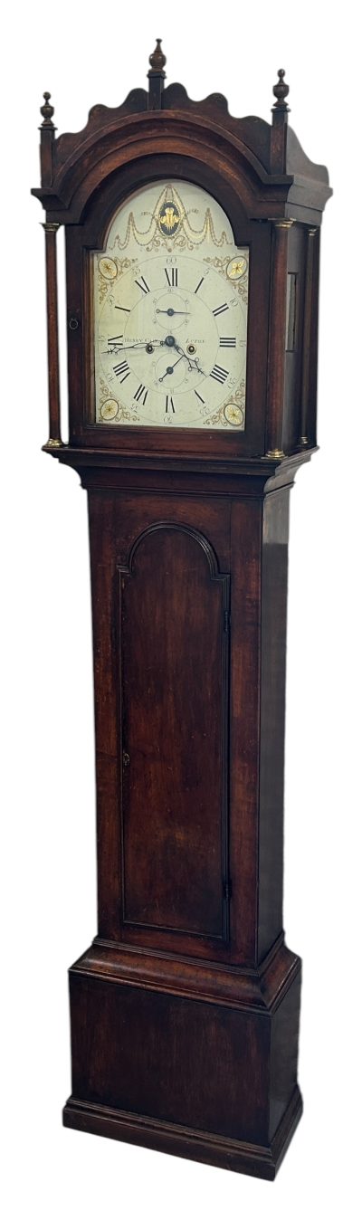 Fabulous Antique English “Luton” Oak case Longcase 8 day clock – 1800 18th century long case clock Antique Clocks 6