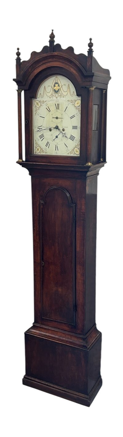 Fabulous Antique English “Luton” Oak case Longcase 8 day clock – 1800 18th century long case clock Antique Clocks 10