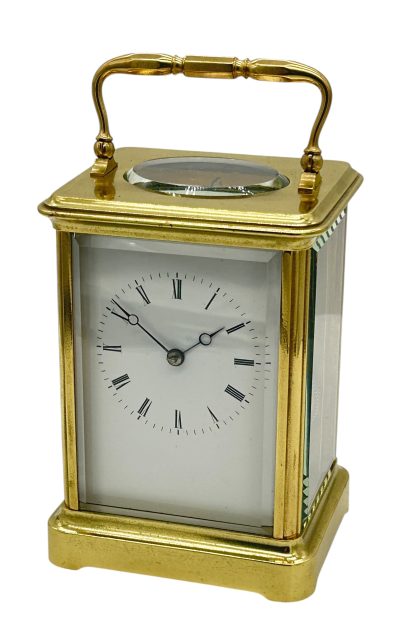 Stunning Larger Sized French Carriage clock – ca 1890 carriage clock Antique Clocks 7