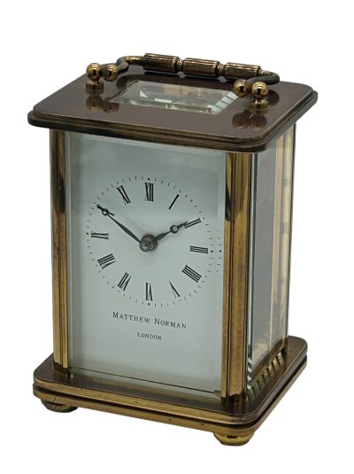 Fantastic Antique model Matthew Norman London Carriage clock carriage clock Antique Clocks 8