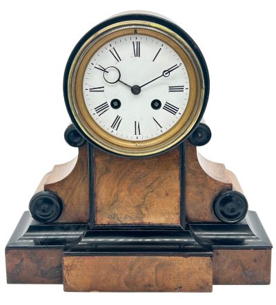 Classical Victorian Drum Head Mantel Clock – 8 Day Clock – ca1850 Mantel Clock Antique Clocks 14