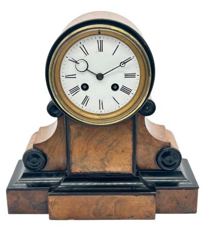 Classical Victorian Drum Head Mantel Clock – 8 Day Clock – ca1850 Mantel Clock Antique Clocks 3