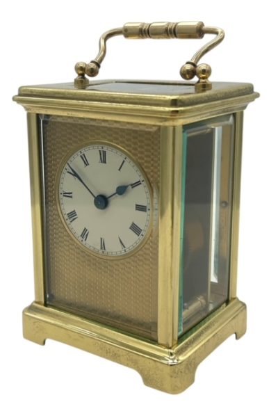 Wonderful Antique French 8 day Carriage clock– ca 1900 carriage clock Antique Clocks 10