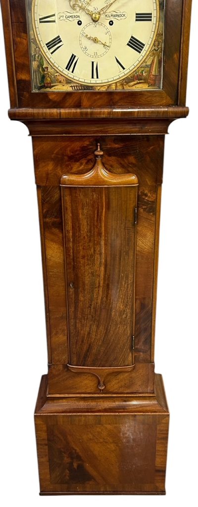 Fantastic Antique Scottish “Kilmarnok” Mahogany case Long Case clock – ca 1830 18th century longcase clock Antique Clocks 11