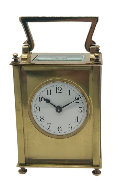 Superb Antique Victorian French 8 day Carriage clock– ca 1880 carriage clock Antique Clocks 3