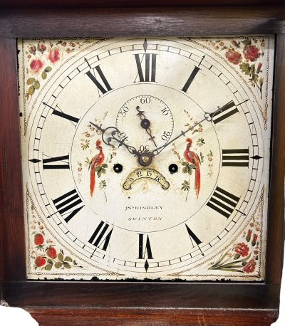 Fantastic Antique English “Swinton” Mahogany case Long Case clock – ca 1830 18th century longcase clock Antique Clocks 4