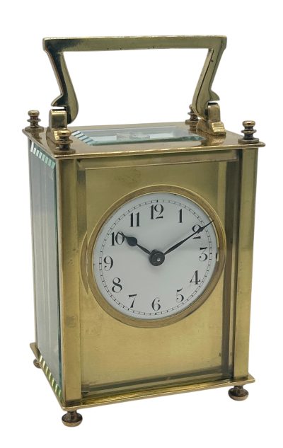 Superb Antique Victorian French 8 day Carriage clock– ca 1880 carriage clock Antique Clocks 10