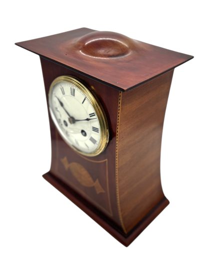 Fine Arts & Crafts Liberty Mahogany 8 Day Mantel Clock – ca 1900 Antique mantlle clocks Antique Clocks 6