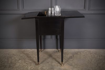 Black Surprise Drinks & Cocktail Table by Waring & Gillow antique side table Antique Furniture 6