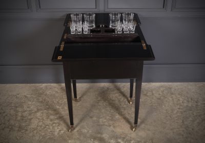 Black Surprise Drinks & Cocktail Table by Waring & Gillow antique side table Antique Furniture 7