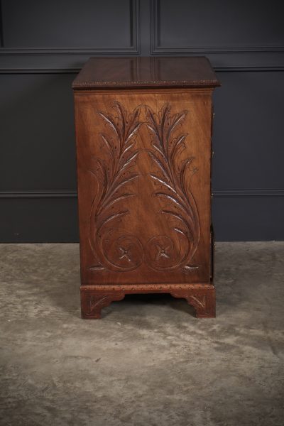 Small George III Mahogany Bachelors Chest 18th century chest of drawers Antique Chest Of Drawers 13