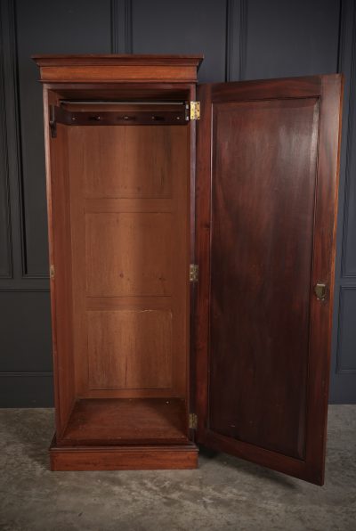 Victorian Mahogany Single door Wardrobe antique wardrobes Antique Furniture 5