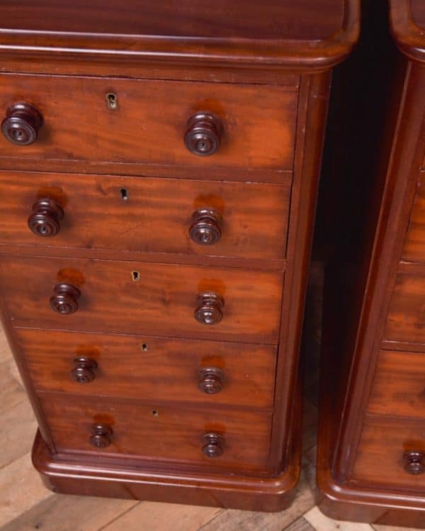 Pair of Victorian Mahogany Bedsides Chests SAI2004 - Image 7