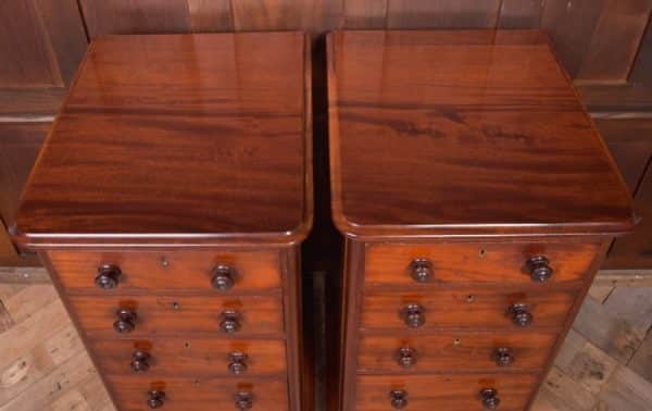 Pair of Victorian Mahogany Bedsides Chests SAI2004 - Image 5