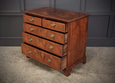 18th Century Walnut Chest of Drawers 18th century chest of drawers Antique Chest Of Drawers 13