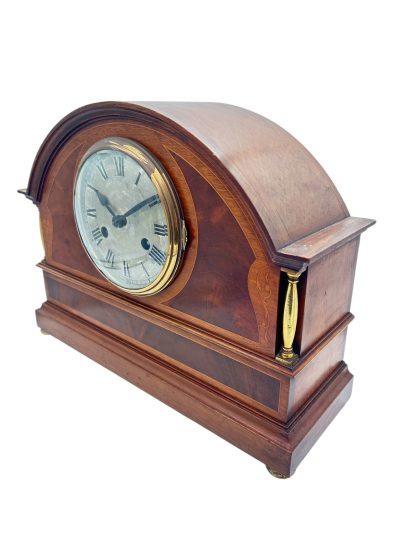 Fabulous Edwardian Arch top Mantel Clock – ca 1905 - Image 5