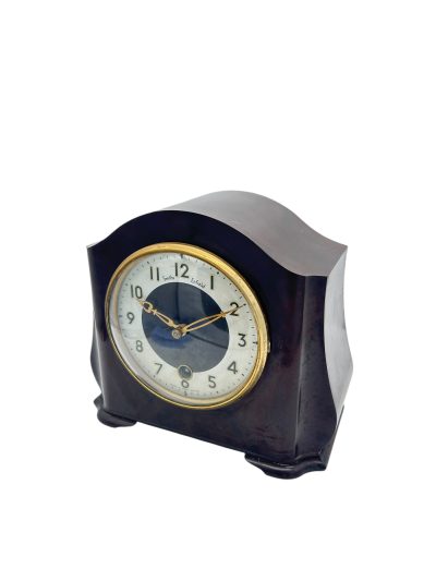 Wonderful Smiths Enfield Bakelite case Mantel Clock – ca1940 Mantel Clock Antique Clocks 5