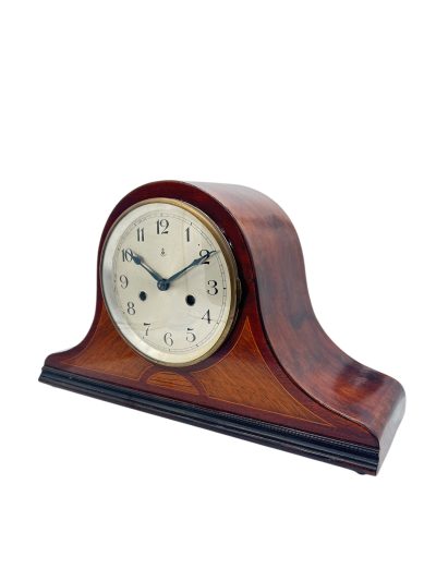 Stunning & Rare Gustav Becker Hat Shaped Mantel Clock – ca1920 Mantel Clock Antique Clocks 11