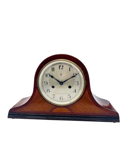 Stunning & Rare Gustav Becker Hat Shaped Mantel Clock – ca1920 Mantel Clock Antique Clocks 10