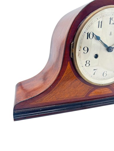 Stunning & Rare Gustav Becker Hat Shaped Mantel Clock – ca1920 Mantel Clock Antique Clocks 9