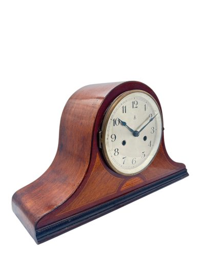 Stunning & Rare Gustav Becker Hat Shaped Mantel Clock – ca1920 Mantel Clock Antique Clocks 8