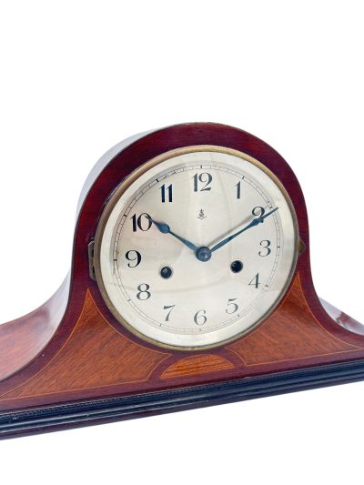 Stunning & Rare Gustav Becker Hat Shaped Mantel Clock – ca1920 Mantel Clock Antique Clocks 5