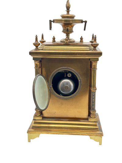 Fabulous French Bronze Ormolu Cube Mantel Clock – ca1890 French mantel clock Antique Clocks 9