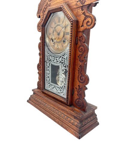 Awesome Ansonia Gingerbread Clock – ca 1880 Mantel Clock Antique Clocks 6