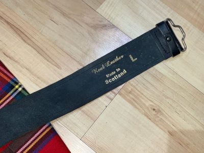 SCOTTISH MANS KILT SPORON & BELT Military & War Antiques 5