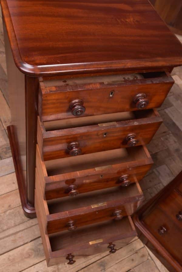 Pair of Victorian Mahogany Bedsides Chests SAI2004 - Image 14