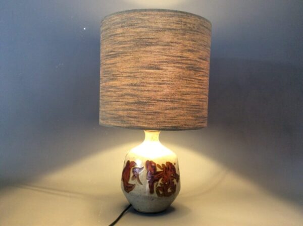 Mid Century Tremaen Cornish Studio Pottery Lamp c1970’s Cornish Studio Pottery Antique Lighting 3