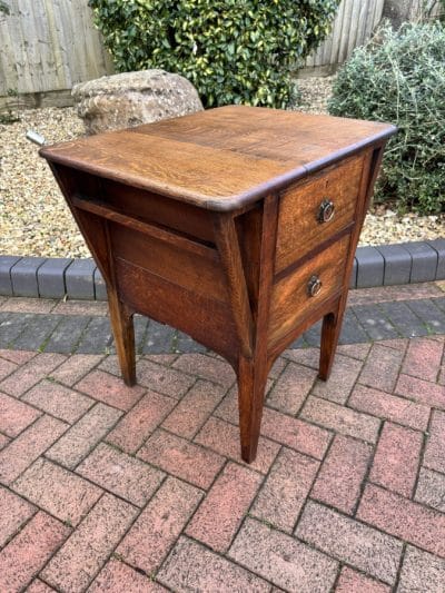 Arts & Crafts Oak Side Table c1900 lamp table Antique Furniture 7