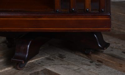 Edwardian Mahogany Revolving Bookcase SAI3609 - Image 7